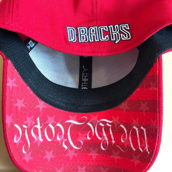 Arizona Diamondbacks New Era 2018 embroidered American Flag We The People Hat - Picture 9 of 16